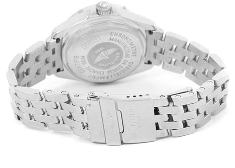 breitling pilotarmband kratzer|Breitling A71365 B Class Stahl Steel Perlmutt MOP .